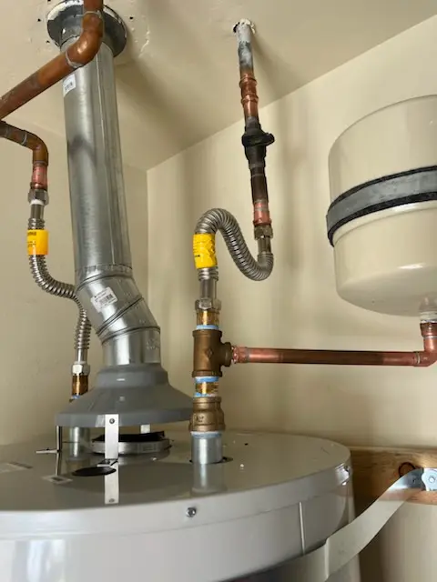 Water heater installation and plumbing repair in East Lake Park